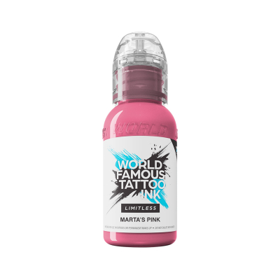 Inchiostro Per Tatuaggi World Famous Limitless - Marta's Pink 30 ml