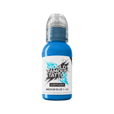 Inchiostro World Famous Limitless Tattoo - Medium Blue 1 v2 30 ml