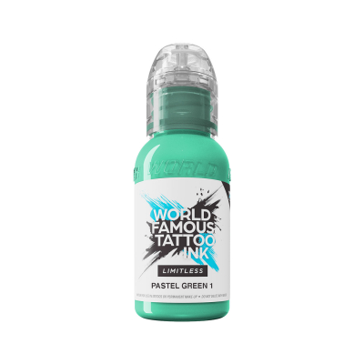 Inchiostro World Famous Limitless Tattoo - Pastel Green 1 30 ml