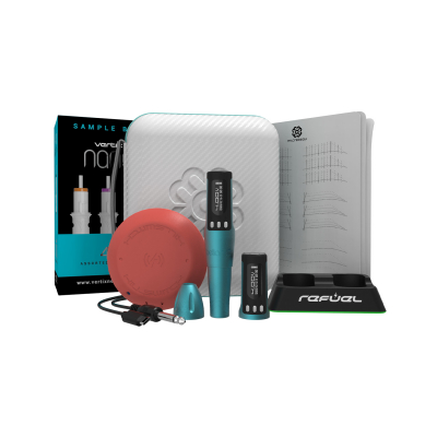 Microbeau Bellar Air - Macchina per Trucco Permanente - 2,1mm di Corsa - ULTRA Bundle - Microbeau Blue