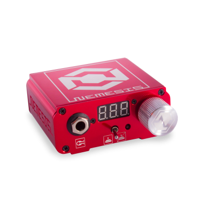 RICONFEZIONATO - Alimentatore LED Nemesis - ROSSO (cavo UK)