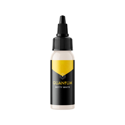 Inchiostro per Tatuaggi Quantum Tattoo Ink (Gold Label) - Betty White (Off White) 30 ml