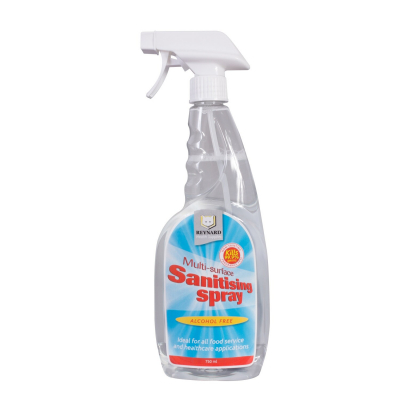 Spray Sanitizzante Multisuperficie Reynard - Senza Alcohol e Senza Profumo 750ml