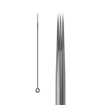 Scatola da 50 Aghi KWADRON 0,35MM MEDIUM TAPER - Round Liner