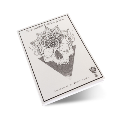 Sacred Reference & Mandalas Patterns Sketch Book di Boris Cugat