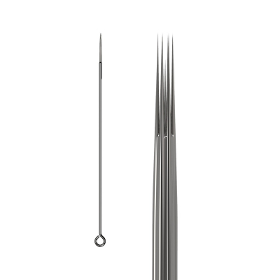 Scatola da 50 Aghi KWADRON 0,35MM LONG TAPER - Round Liner Turbo
