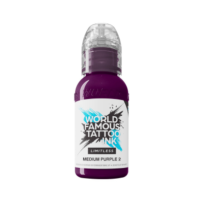 World Famous Limitless Tattoo Ink - Medium Purple 2 30 ml