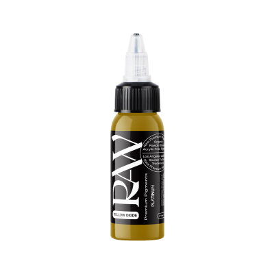 Raw Pigments Platinum - Inchiostro per Tatuaggi Yellow Oxide - 30ml