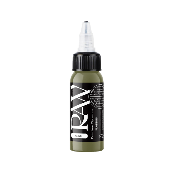 Inchiostro per tatuaggi Raw Pigments Platinum - Agave - 30ml