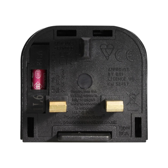 BCA - Adattatore da EU (2-Pin) a UK 3A