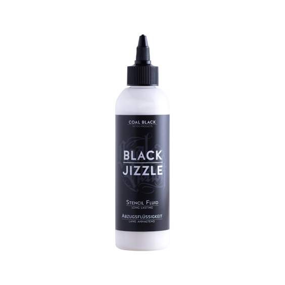 Coal Black - Fluido per Stencil Jizzle Nero 200 ml