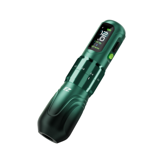 Penna per tatuaggi wireless EZ P6 - Green Gradient