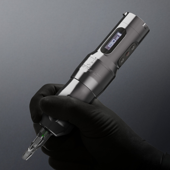 Macchinetta per tatuaggi FK Irons One Adjust con corsa regolabile - Gunmetal