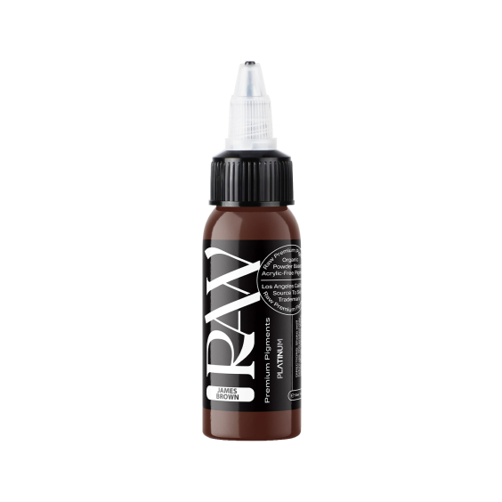 Inchiostro per tatuaggi Raw Pigments Platinum - James Brown - 30ml