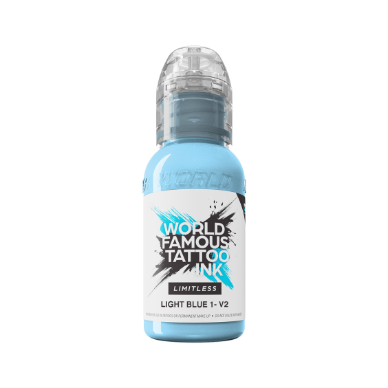 Inchiostro World Famous Limitless Tattoo - Light Blue 1 v2 30 ml