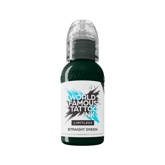 Inchiostro World Famous Limitless Tattoo - Straight Green 30 ml