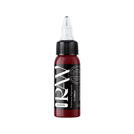 Inchiostro per tatuaggi Raw Pigments Platinum - Magenta - 30ml