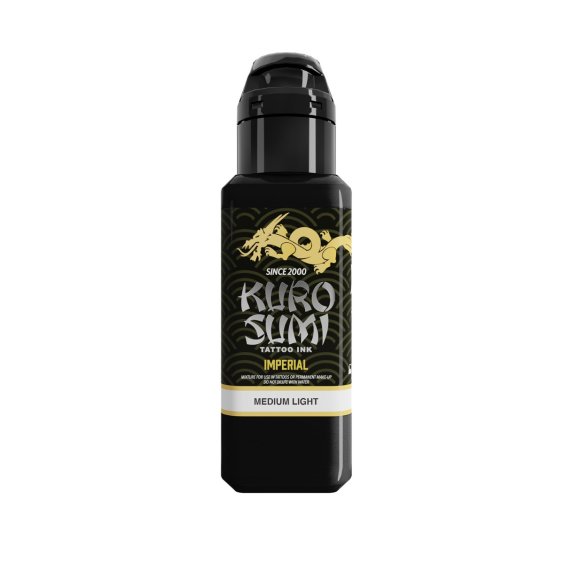 Inchiostro per Tatuaggi Kuro Sumi Imperial Tattoo Ink - Medium Light 44 ml