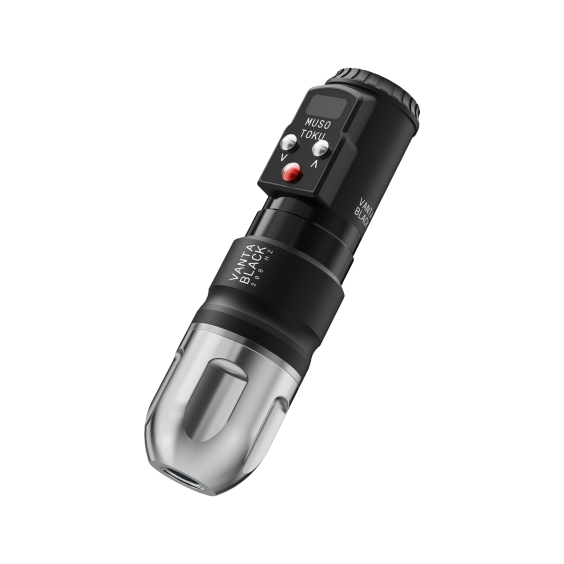 Musotoku Mercury - Macchina per tatuaggi wireless Vanta Black - 3,8 mm