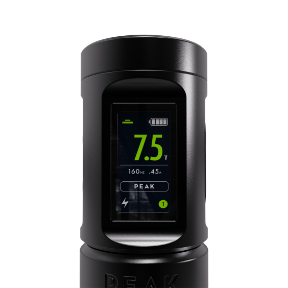 Batteria per la Macchina Wireless Peak Solice Pro V2 - Nero Opaco