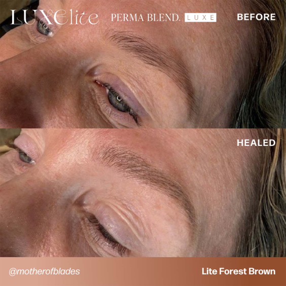 Inchiostro per PMU Perma Blend Luxe Lite - Lite Forest Brown 15ml