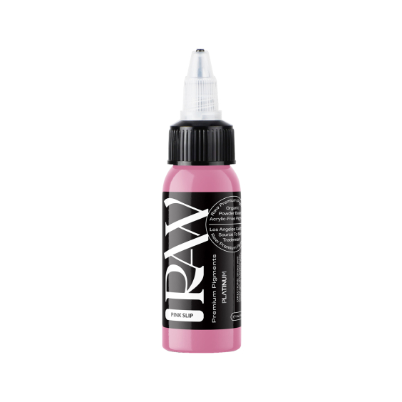 Raw Pigments Platinum - Inchiostro per Tatuaggi Pink Slip - 30ml