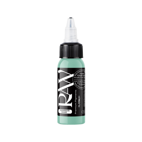 Raw Pigments Platinum - Inchiostro per Tatuaggi Shamrock Shake - 30ml