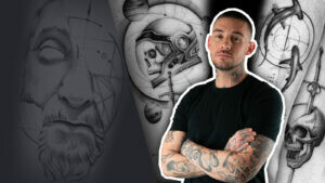 Come tatuare illustrazioni con linee sottili insieme a Alex Lloyd