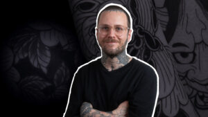 Come Tatuare una Peonia Giapponese in Blackwork con Marktattooist