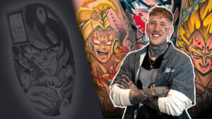 Come Tatuare Broly di Dragon Ball Z con Colin Tattoos