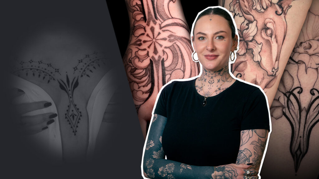 Come creare un tatuaggio ornamentale con Alisia Harker